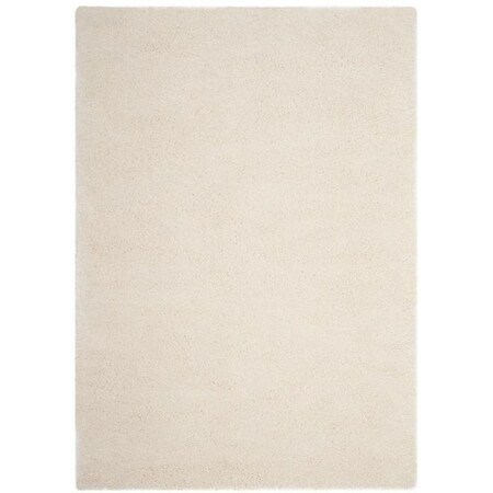 Safavieh 5 Ft.-1 In. X 7 Ft.-6 In. Colorado Shag Power Loomed Medium Rectangle Area Rug, Creme CSG785A-5